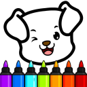 Kids Drawing & Colouring Pages Icon