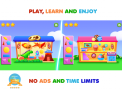 Trò chơi trẻ em ABC. Trò chơi tô màu + ghép hình ! screenshot 1