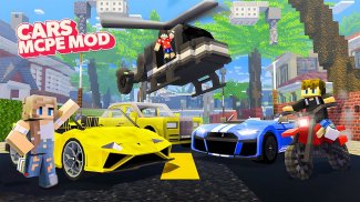 Cars Mod Vehicle for Minecraft screenshot 6
