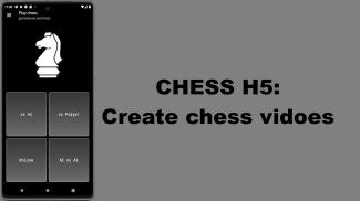 Chess H5: Talk & Voice control screenshot 4