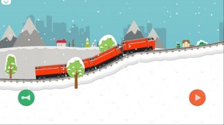 Brick Train-बच्चों के ट्रेन खेल रेलवे रेसिंग खेल screenshot 8