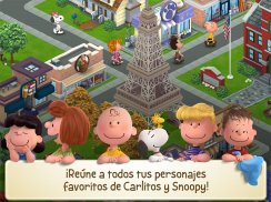 Peanuts: Construye la Ciudad de Snoopy Simulador screenshot 1