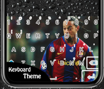 Ronaldinho Keyboard Simple screenshot 1