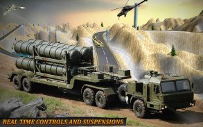 Army missile transport Driver screenshot 0