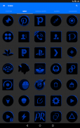 Black and Blue Icon Pack ✨Free✨ screenshot 9