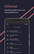 Ethereal for Substratum • Pie, Oreo, Nougat screenshot 0