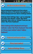 My Photo Keyboard Theme screenshot 2
