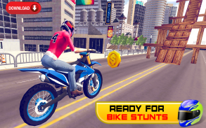 Fahrrad Kunststück Rennen 3D - Moto Rennen Spiel 2 screenshot 2