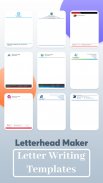 Letterhead Maker - Templates screenshot 4