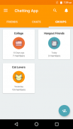 Chatting App - Material UI Template screenshot 2