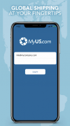 MyUS Global Shipping App screenshot 1
