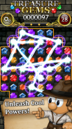 Treasure Gems - Match 3 Jewel Quest screenshot 0
