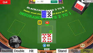 Blackjack 21 - Super free Casino Card Game screenshot 3