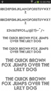 Fonts Cool for FlipFont® free screenshot 1