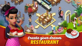 Tasty Town 🍔🍟 Restaurant und Koch Spiel 🍦🍰 screenshot 2