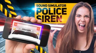 Polizei Sound Sirene Simulator screenshot 0