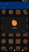 Bright Orange Icon Pack screenshot 7