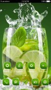 Lime in Glass C Launcher Theme screenshot 3