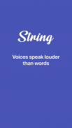 String - Voicenote Dating App screenshot 0