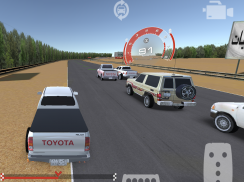 स्पीड रेसिंग कार चुनौती के राज screenshot 2