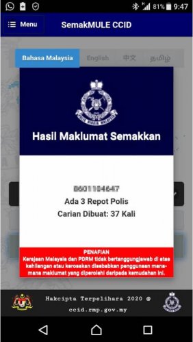 Check scammer malaysia