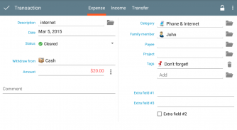 Alzex Finance: Family budget with cloud sync screenshot 0