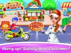 Bake Pizza Delivery Boy: Jogos fabricante da pizza screenshot 0