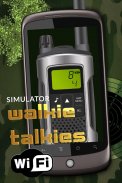 Sim walkie talkies wi-fi screenshot 1