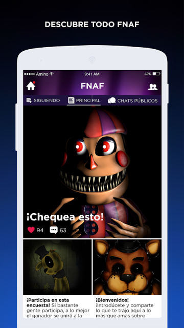 FNAF Amino en Español  Download APK for Android - Aptoide