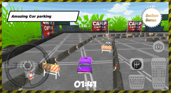 Extreme Lila Auto Parkplatz screenshot 5