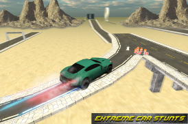 Stunts carro surpreendente: Trilhas extremos screenshot 10