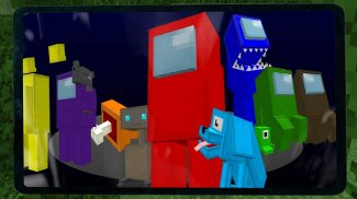 Mod Among Us for Minecraft PE + Skins & Map screenshot 2
