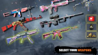 Gun Games Battleground 3D: Free Shooting Games screenshot 4