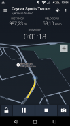 Caynax - correr & ciclismo GPS screenshot 1