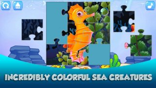 Fish Puzzles for kids & toddlers 🐳 screenshot 2