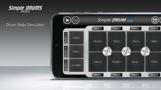 Simple Drums Rock - Realistic Drum Set screenshot 0