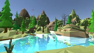 Forest animals VR Cardboard screenshot 0