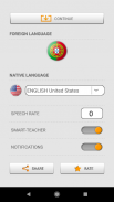 Học từ vựng tiếng Bồ Đào Nha với Smart-Teacher screenshot 5