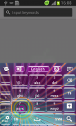 Keyboard Neon Sunburst screenshot 7