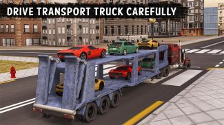 Car Transporter game 3D screenshot 3