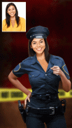 Woman Police Suit Photo Editor screenshot 4