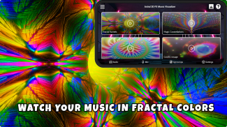 Astral FX Music Visualizer - Occhi dolci frattali screenshot 6