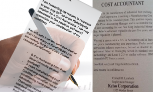 Cover Letter Idea Samples screenshot 3