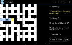 Crossword Lite screenshot 2