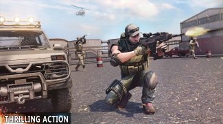सेना के कमांडो खेल का मैदान: एक्शन गेम screenshot 4