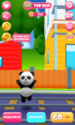 Hablando panda correr screenshot 2