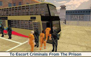 Angry Criminals Transport: Police Bus Sim screenshot 1