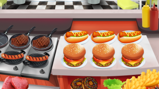 烹饪 游戏 餐厅 厨师： 厨房 快餐 screenshot 3