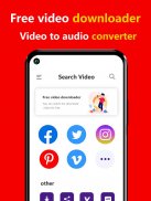 Video Downloader-Music Extract screenshot 1