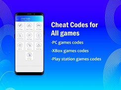 Games Cheat Codes screenshot 0